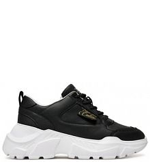 Sneakersy Versace Jeans Couture czarne damskie 