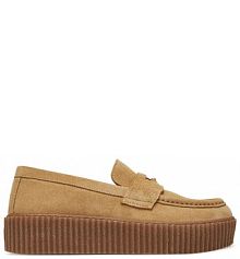 Półbuty Weekend Max Mara beżowe damskie 