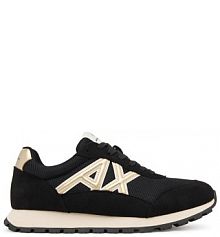 Sneakersy Armani Exchange czarne męskie 
