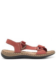 Sandały Go Soft czerwone damskie 