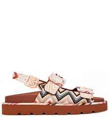 Sandały M Missoni brązowe damskie 