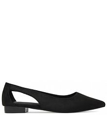 Baleriny DeeZee czarne damskie 