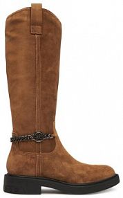 Kozaki Guess brązowe damskie 