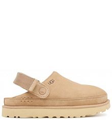 Klapki Ugg beżowe damskie 