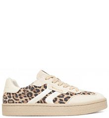 Sneakersy Tamaris brązowe damskie 