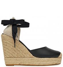 Espadryle Genuins czarne damskie 