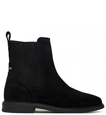 Botki Tommy Hilfiger czarne damskie 