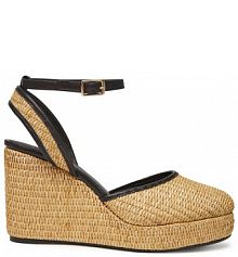 Espadryle Castañer czarne damskie 