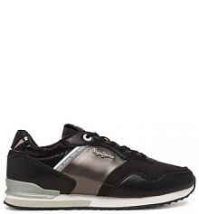 Sneakersy Pepe Jeans czarne damskie 