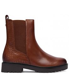 Botki Caprice brązowe damskie 