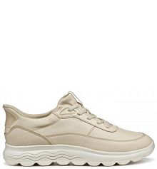 Sneakersy Geox écru damskie 