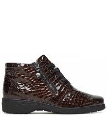 Botki Caprice brązowe damskie 