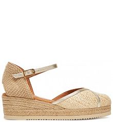 Espadryle Unisa beżowe damskie 