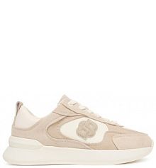 Sneakersy BOSS beżowe damskie 