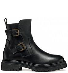 Botki Geox czarne damskie 