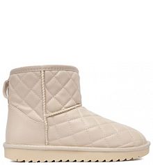 Botki DeeZee beżowe damskie 