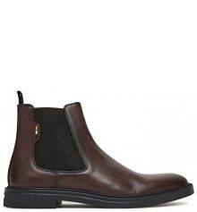 Sztyblety BOSS brązowe męskie 