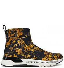 Botki Versace Jeans Couture czarne damskie 