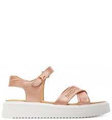 Sandały Patrizia Pepe różowe dziecięce 