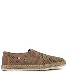 Półbuty Rieker beżowe męskie 