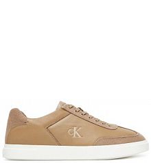 Sneakersy Calvin Klein beżowe damskie 