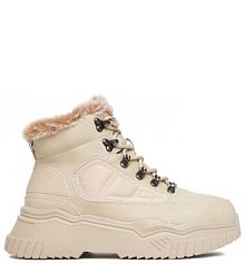 Botki DeeZee beżowe damskie 