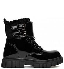 Trzewiki DeeZee czarne dziecięce 