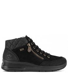 Botki Rieker czarne damskie 