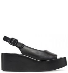 Sandały na koturnie HÖGL czarne 