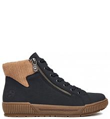 Botki Rieker granatowe damskie 