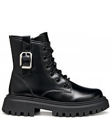 Botki Geox czarne dziecięce 