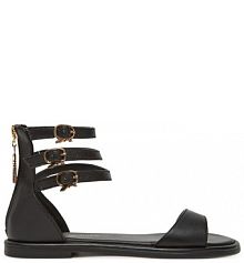 Sandały Patrizia Pepe czarne damskie 