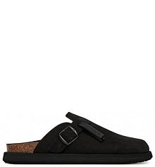 Klapki D.Franklin czarne damskie 