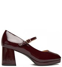 Czółenka JENNY bordowy 