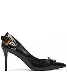 Szpilki Versace Jeans Couture czarne 