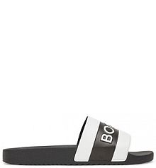 Klapki Bogner czarne męskie 