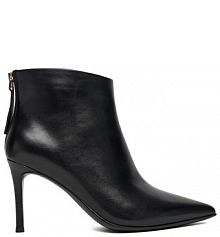 Botki na szpilce Eva Minge czarne 