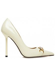 Szpilki Eva Minge écru 