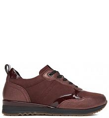Sneakersy Lasocki bordowy damskie 