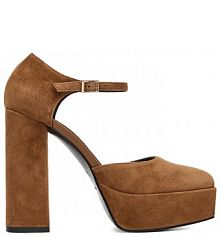 Czółenka Eva Minge brązowe 