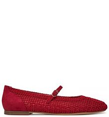 Baleriny Tamaris czerwone damskie 