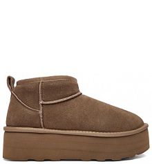 Śniegowce DeeZee brązowe damskie 