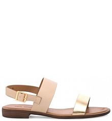 Sandały Clara Barson beżowe damskie 