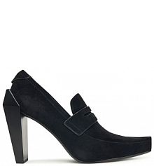 Półbuty na obcasie United Nude czarne damskie 