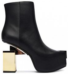 Botki na słupku United Nude czarne