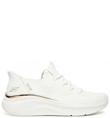 Sneakersy Skechers białe damskie 