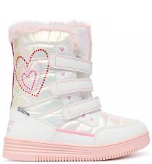 Śniegowce Agatha Ruiz de la Prada białe dziecięce 