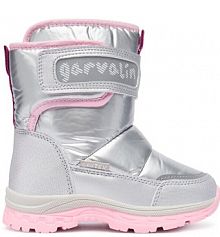 Śniegowce Garvalin srebrne dziecięce 