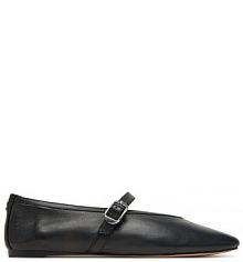 Baleriny Nokwol czarne damskie 