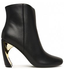 Botki na słupku United Nude czarne